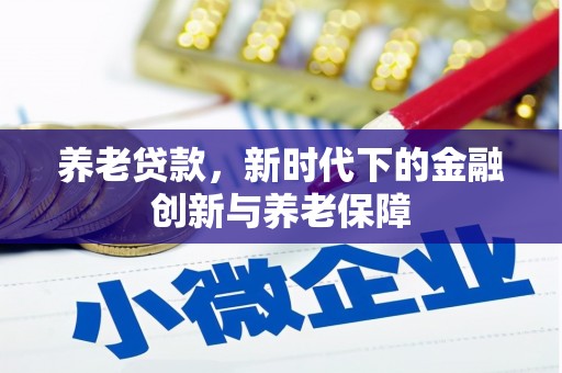 肇东养老贷款，新时代下的金融创新与养老保障