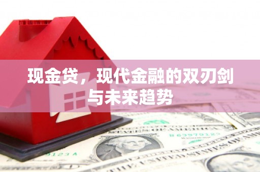 肇东现金贷，现代金融的双刃剑与未来趋势