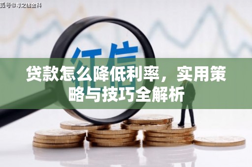 肇东贷款怎么降低利率，实用策略与技巧全解析