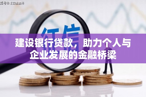 肇东建设银行贷款，助力个人与企业发展的金融桥梁