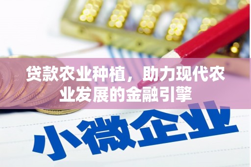 肇东贷款农业种植，助力现代农业发展的金融引擎