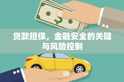 肇东贷款担保，金融安全的关键与风险控制