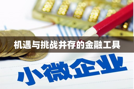 肇东机遇与挑战并存的金融工具