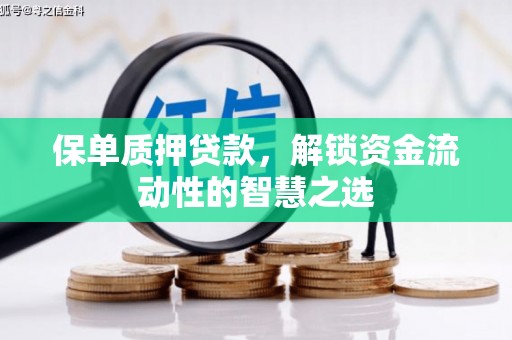 肇东保单质押贷款，解锁资金流动性的智慧之选